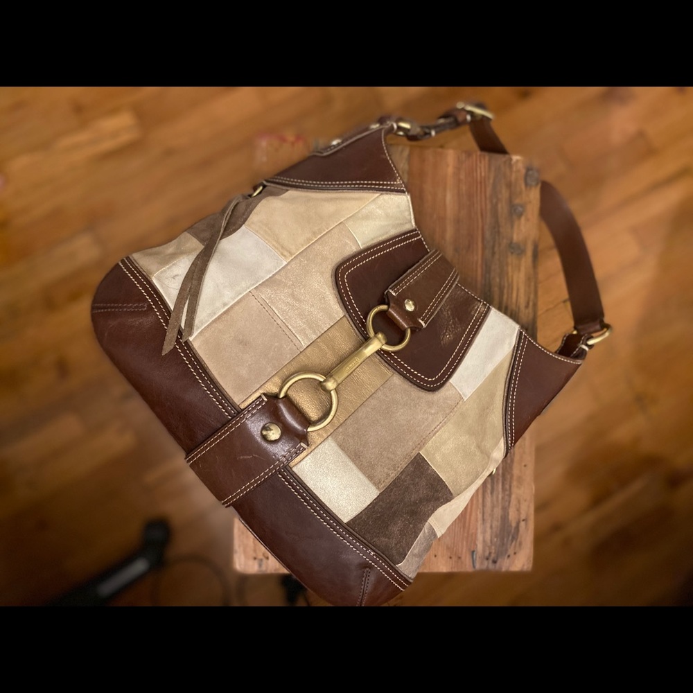 Coach Hampton Patchwork Mosaic $225 - image 5